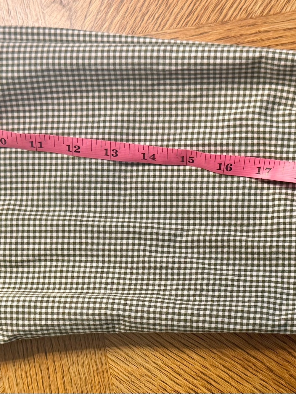 Ralph Lauren Green and White Gingham Button-Down Shirt - Picture 6 of 7